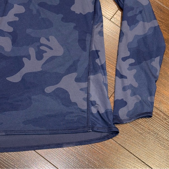 RLX Ralph Lauren USA 2016 Ryder Cup Navy Camo 1/4 Zip Pullover Men’s Size L - Picture 6 of 14